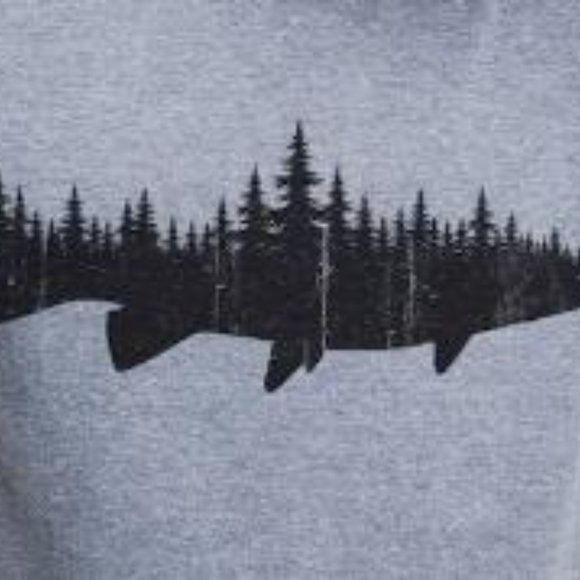 Fish and Forest T-Shirt - Men's Fishing T-Shirts - Fish - Picture 2 of 2
